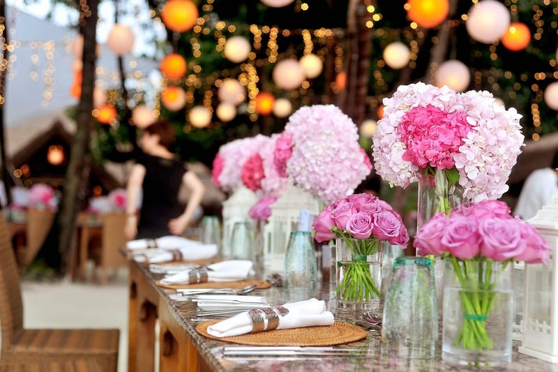 Celestial Table Centerpieces